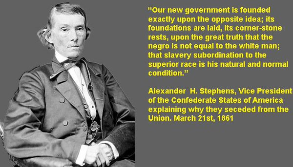 low life confederate Alexander Stephens, the original Lindsay Graham