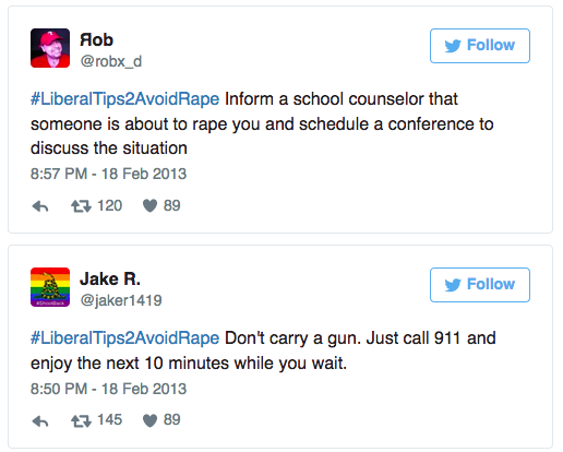 GOP Conservatives and Christians joke about rape.