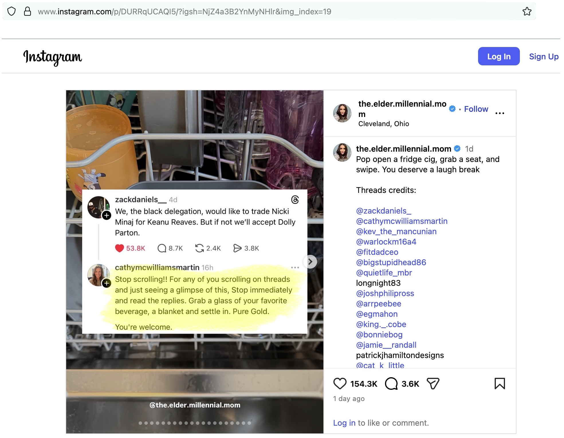 Instagram racial draft comedy gold